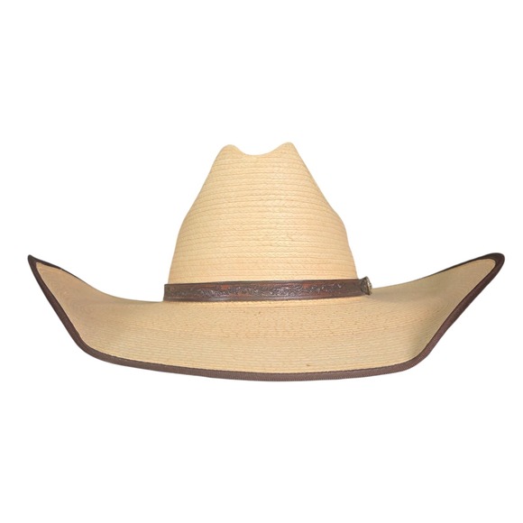 Vintage Larry Mahan's Collection by Milano Cowboy Hat Size 6 7/8" Made in USA - Picture 7 of 16